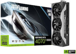 Zotac GeForce RTX 4070 Ti Super 16GB GDDR6X Super Solid OC Κάρτα Γραφικών