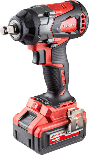 Raider RDI-IBW04 Fără perii Cheie de impact Baterie 20V 1x4Ah cu Priză 1/2"