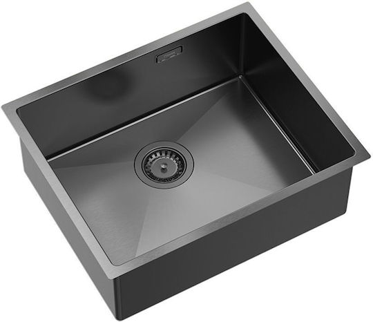 Quadron Drop-In Мивка Inox Ш54xД44см Сив