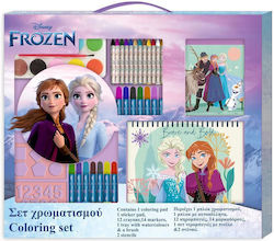 Frozen District Colouring Set in Case 54x54cm