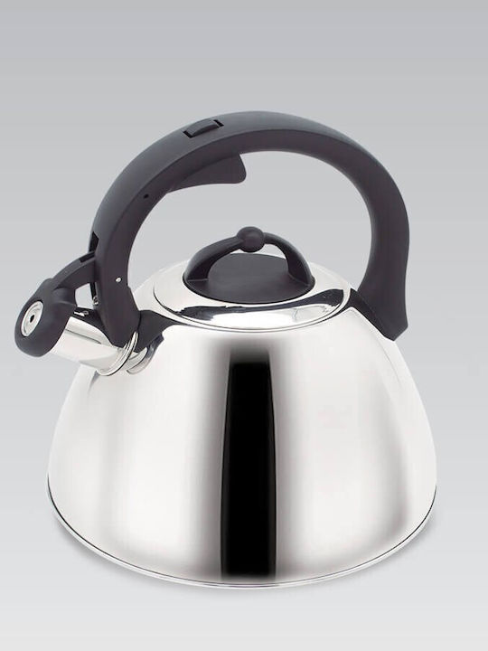 Maestro Τσαγιέρα Ανοξείδωτη Ασημί 2500ml