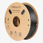 Creality3D Hyper PLA 3D Printer Filament 1.75mm Μαύρο 1kg