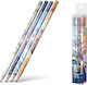 Erichkrause HB Bleistift mit Radiergummi Set von 12 Manga 60726