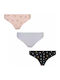 Βαμβακερά Femei Slip 3Pack