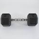 Mfitness Hantel Sechseck Gummi 1 x 45kg