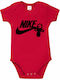 Baby Bodysuit Underwear Short-Sleeved Red