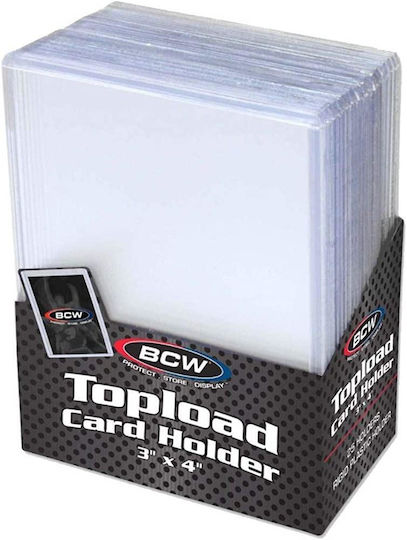 BCW Toploader Стандартен Размер 25 бр