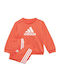 Kids Sweatpants Set Coral 2pcs I Bos Jog Ft