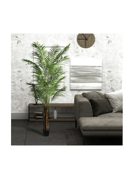 Artificial Outdoor Tree Palm Tree Green 155cm Gardin
