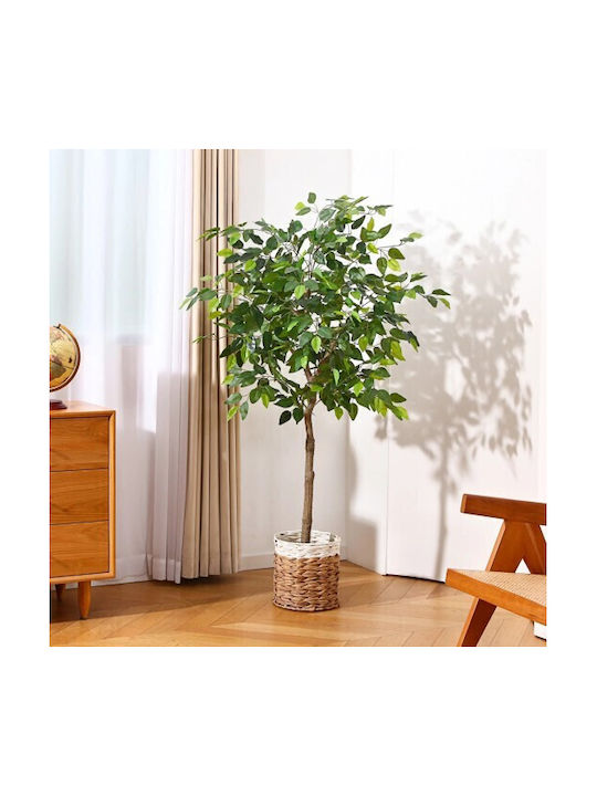 Künstlicher Baum für den Außenbereich Ficus Lyrata Grün 160cm Gardin