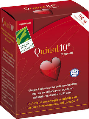 100%natura Quinol 10 60 caps