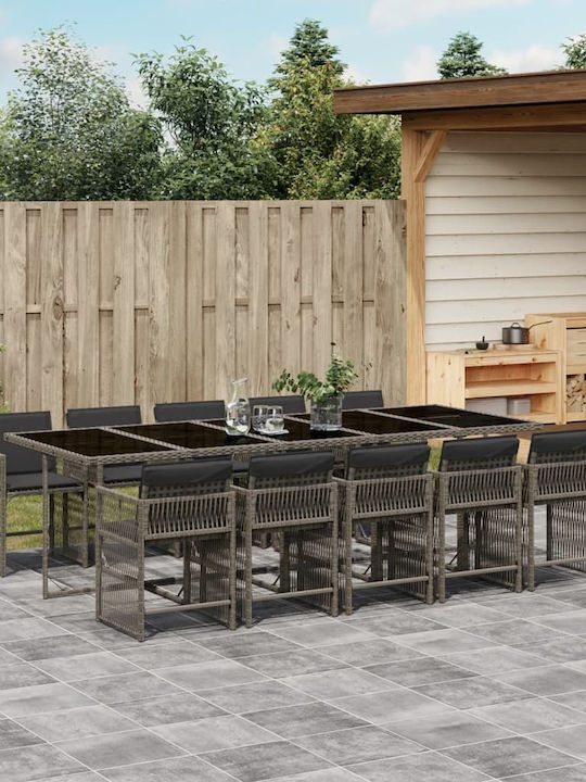Garten- und Outdoor-Möbelsets Typsatz Speisesaa...