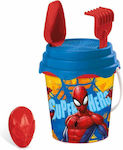 Mondo Marvel Spider-man Beach Bucket Accessory 5pcs 17cm Various Colors
