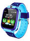 Kinder-Smartwatch Mit Kamera Blau