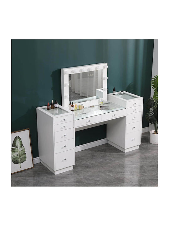 Wooden Makeup Dressing Table with Mirror xx