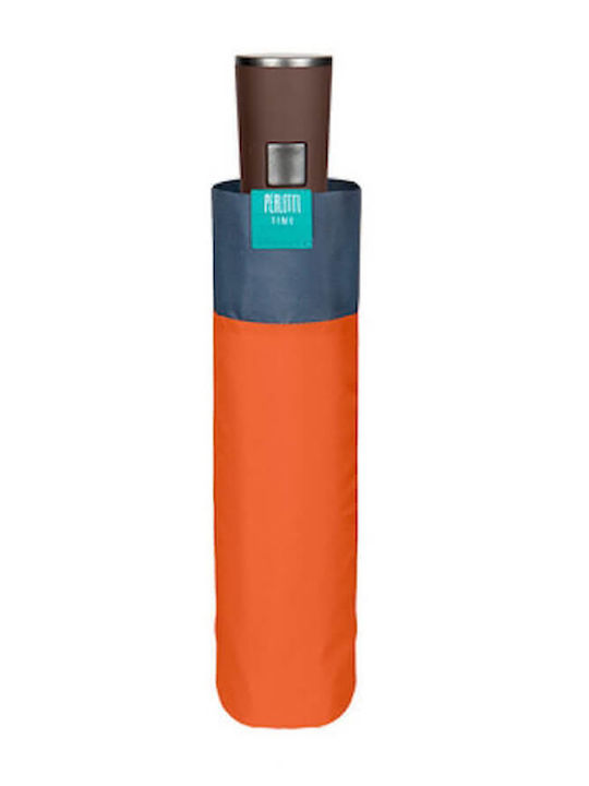 Perletti Automatic Umbrella Compact Orange