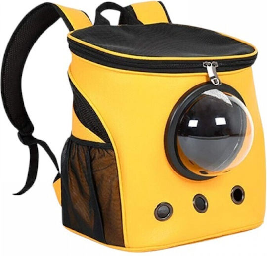 Rucksack für Hunde / Katzen bis 5kg Gelb
