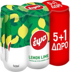 EPSA Lemon Soda Lemon with Carbonation in Box 6x330ml