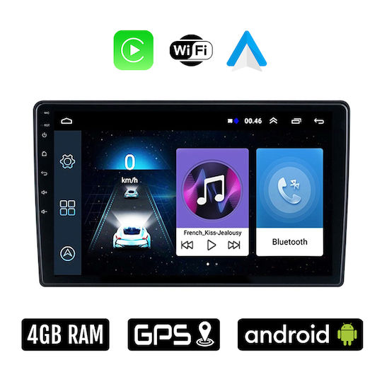 Auto-Audiosystem für Chevrolet Captiva 2006 - 2011 (Bluetooth/USB/WiFi/GPS/Apple-Carplay/Android-Auto) mit Touchscreen 10"