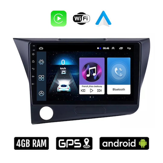 Car Audio System for Honda CR-Z 2010-2016 (Bluetooth/USB/WiFi/GPS/Apple-Carplay/Android-Auto) with Touch Screen 9"