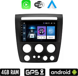 Car-Audiosystem Hummer H3 2005-2009 (Bluetooth/USB/WiFi/GPS/Apple-Carplay/Android-Auto) mit Touchscreen 9"