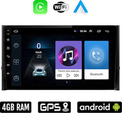 Car-Audiosystem für Skoda Kodiaq 2016 (Bluetooth/USB/WiFi/GPS/Apple-Carplay/Android-Auto) mit Touchscreen 10"