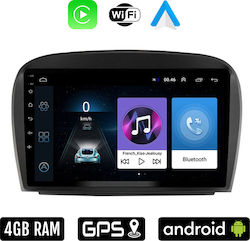 Ηχοσύστημα Αυτοκινήτου για Mercedes-Benz SL 2006-2012 (Bluetooth/USB/WiFi/GPS/Apple-Carplay/Android-Auto) με Οθόνη Αφής 9"