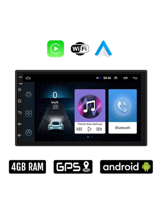 Car Audio System for Nissan Tiida 2008-2012 (Bluetooth/USB/WiFi/GPS/Apple-Carplay/Android-Auto) with Touch Screen 7"