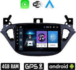 Car-Audiosystem für Opel Adam 2013+ (Bluetooth/USB/WiFi/GPS/Apple-Carplay/Android-Auto) mit Touchscreen 9"