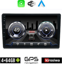 Kirosiwa Car-Audiosystem für Mazda 2 2002-2007 (Bluetooth/USB/WiFi/GPS/Apple-Carplay/Android-Auto) mit Touchscreen 10"