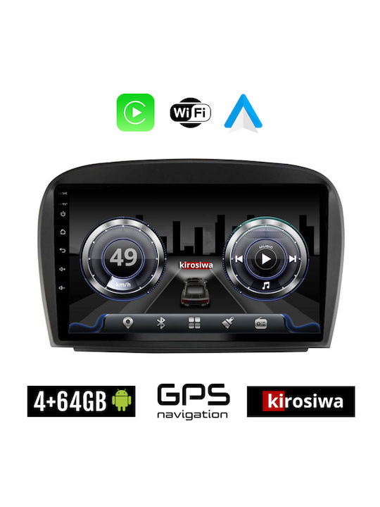 Kirosiwa Auto-Audiosystem für Mercedes-Benz Online-Handel 2006-2012 (Bluetooth/USB/WiFi/GPS) mit Touchscreen 9"