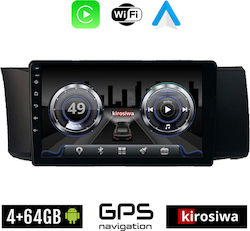 Kirosiwa Car-Audiosystem für Toyota GT86 2012 (Bluetooth/USB/WiFi/GPS/Apple-Carplay/Android-Auto) mit Touchscreen 9"