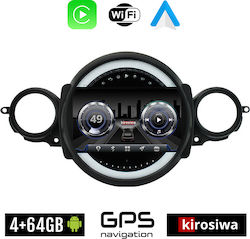 Kirosiwa Ηχοσύστημα Αυτοκινήτου για Mini Cooper / Clubman 2006-2014 (Bluetooth/USB/WiFi/GPS/Apple-Carplay/Android-Auto) με Οθόνη Αφής 9"