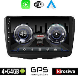 Kirosiwa Car-Audiosystem für Suzuki Baleno 2016 (Bluetooth/USB/WiFi/GPS/Apple-Carplay/Android-Auto) mit Touchscreen 9"