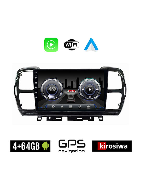 Kirosiwa Car Audio System for Citroen C5 Aircross 2017-2021 (Bluetooth/USB/WiFi/GPS) with Touch Screen 9"