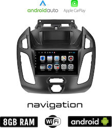 Sistem Audio Auto pentru Ford Tranzit Connect (Bluetooth/USB/WiFi/GPS/Apple-Carplay/Android-Auto) cu Ecran Tactil 7"