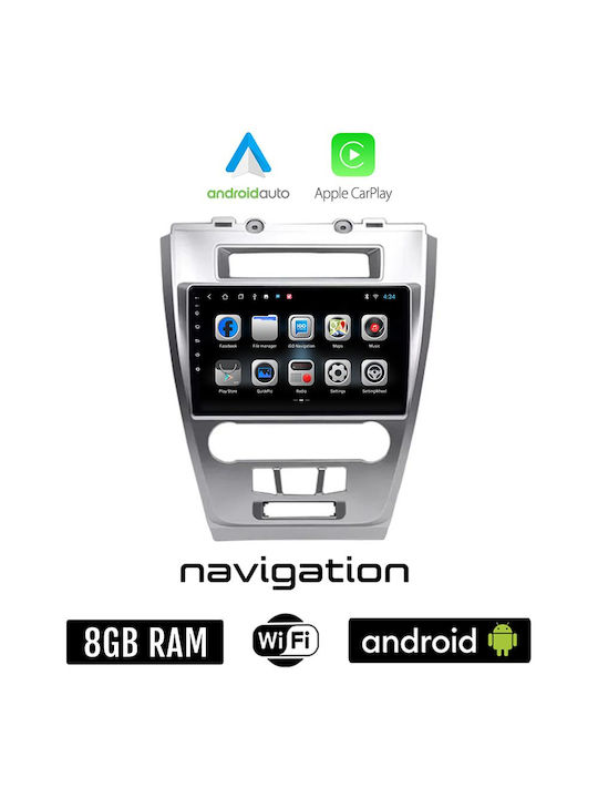 Auto-Audiosystem für Ford Vereinigung 2012-2017 (Bluetooth/USB/WiFi/GPS/Apple-Carplay/Android-Auto) mit Touchscreen 10"