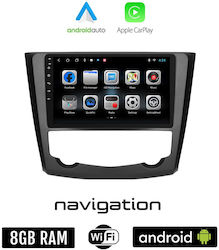 Car Audio System for Renault Kadjar 2015 (Bluetooth/USB/WiFi/GPS/Apple-Carplay/Android-Auto) with Touch Screen 9"