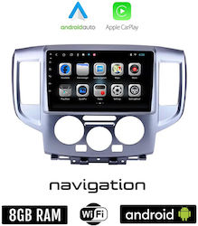 Car-Audiosystem für Nissan NV200 2010-2015 (Bluetooth/USB/WiFi/GPS/Apple-Carplay/Android-Auto) mit Touchscreen 9"