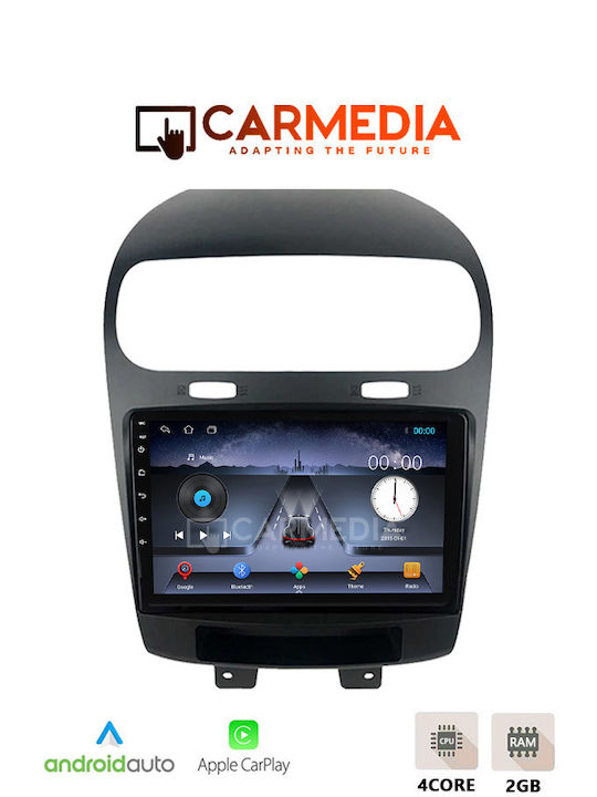 Carmedia Автомобилна Аудио Система (Блутут/USB/WiFi/GPS/Apple-Carplay/Android-Auto) с Тъчскрийн 9"