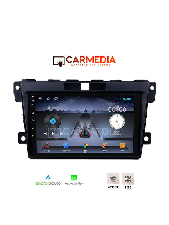 Carmedia Ηχοσύστημα Αυτοκινήτου για Mazda CX-7 2006-2012 (Bluetooth/USB/WiFi/GPS/Apple-Carplay/Android-Auto) με Οθόνη Αφής 9"