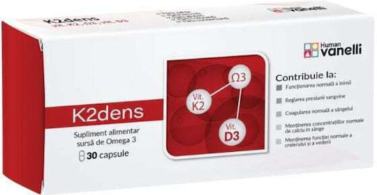 Human Vanelli K2dens Special Food Supplement 30 Capsules
