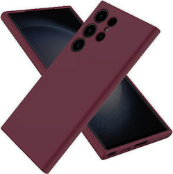 Samsung Back Cover Silicone Burgundy (Galaxy S24 Ultra)