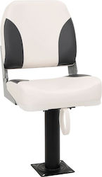 Boat Seat Set of 2 Pieces Low Back Folding Straps 3284292