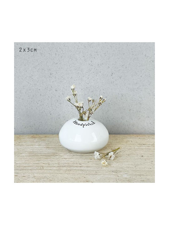 Synchronia Decorative Vase White