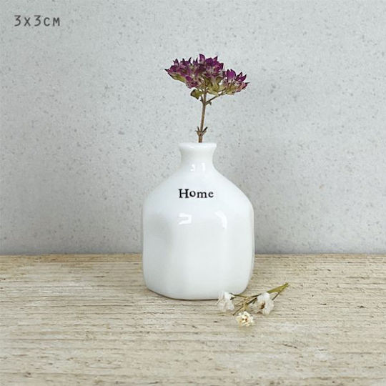 Synchronia Glass Vase White