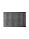 TnS Entrance Mat made of Rubber Gray 40x60cm Thickness 15mm