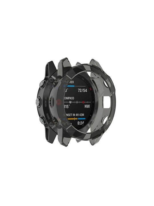 Fenix Πλαστική Θήκη σε Μαύρο χρώμα για Garmin Fenix 6/6 Pro