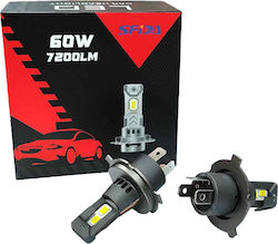 Carner Lampen H4 / HB2 LED 2Stück