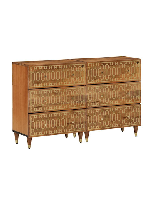 Sideboard Wooden Coffee 60x33x75cm